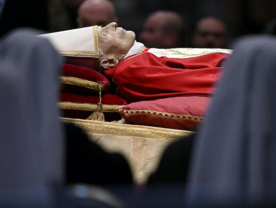 Pope Emeritus Benedict XVI's body to lie in state in St. Peter's Basilica for public viewing, Vatican, Vatican City State Holy See - 02 Jan 2023