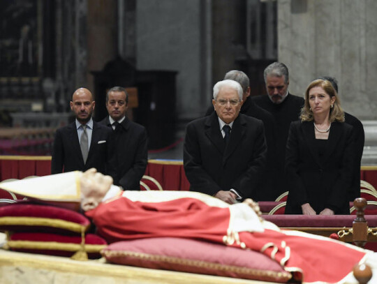 Pope Emeritus Benedict XVI's body to lie in state in St. Peter's Basilica for public viewing, Vatican City, Vatican City State Holy See - 02 Jan 2023