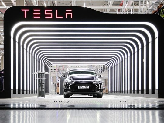 Opening day of Tesla Factory in Gruenheide, Germany - 22 Mar 2022