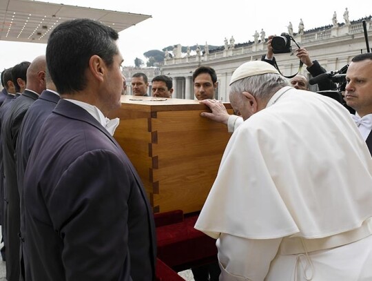 Funeral Mass for Pope Emeritus Benedict XVI in St. Peter's Square, Vatican City, Vatican City State Holy See - 05 Jan 2023