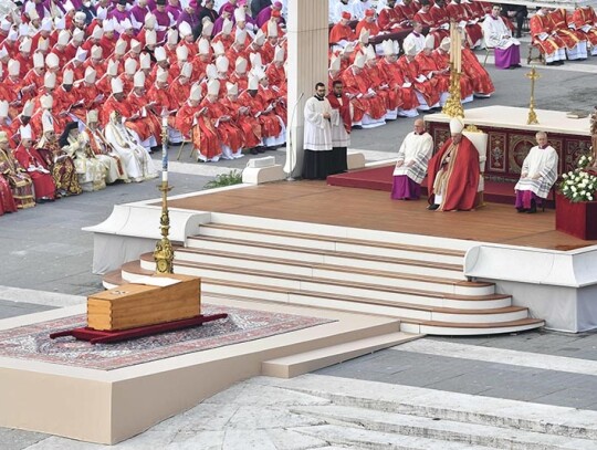 Funeral Mass for Pope Emeritus Benedict XVI in St. Peter's Square, Vatican City, Vatican City State Holy See - 05 Jan 2023