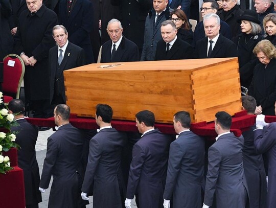 Funeral Mass for Pope Emeritus Benedict XVI in St. Peter's Square, Vatican City, Vatican City State Holy See - 05 Jan 2023