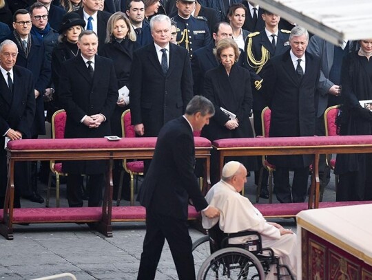 Funeral Mass for Pope Emeritus Benedict XVI in St. Peter's Square, Vatican City, Vatican City State Holy See - 05 Jan 2023