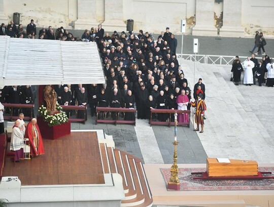 Funeral Mass for Pope Emeritus Benedict XVI in St. Peter's Square, Vatican City, Vatican City State Holy See - 05 Jan 2023