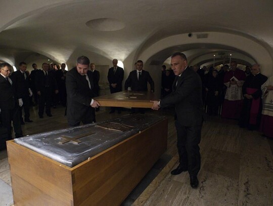 Burial of late Pope Emeritus Benedict XVI, Vatican City, Vatican City State Holy See - 05 Jan 2023