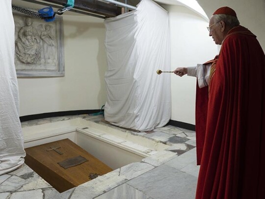 Burial of late Pope Emeritus Benedict XVI, Vatican City, Vatican City State Holy See - 05 Jan 2023