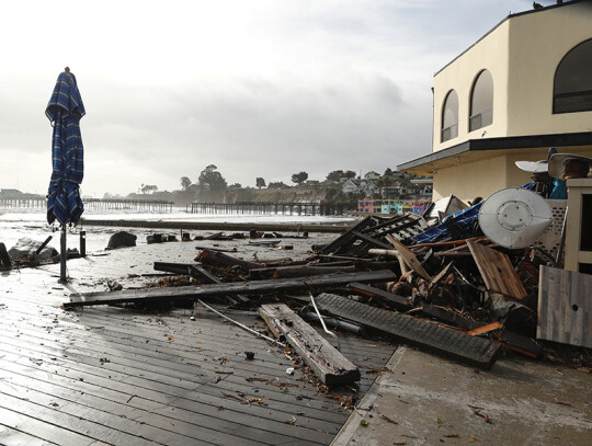 California Storms, Capitola, USA - 05 Jan 2023