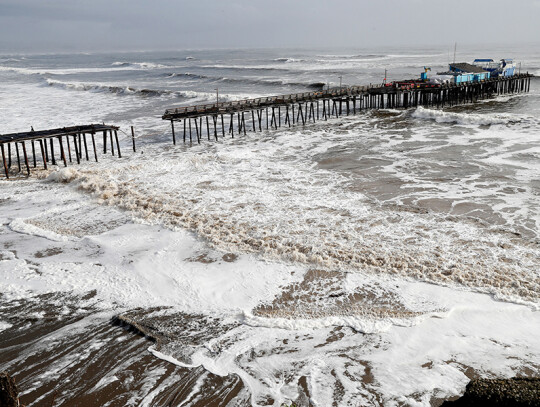 California Storms, Capitola, USA - 05 Jan 2023