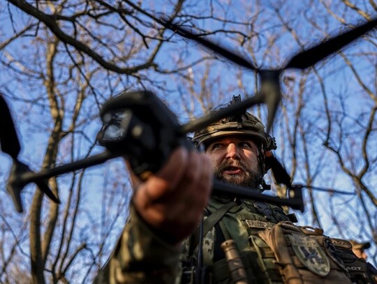 At the frontline in the Kherson region, Ukraine - 07 Nov 2022