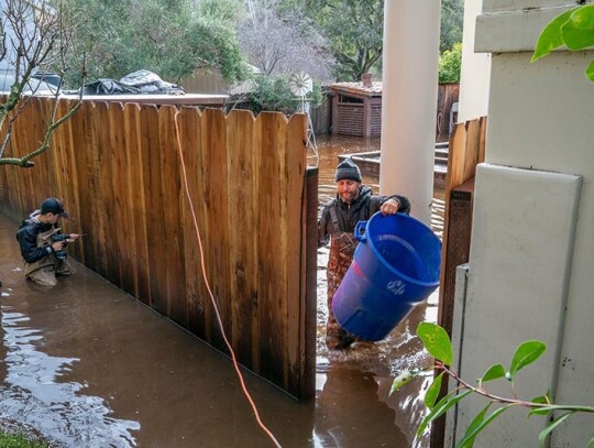 Storm damage in Carmel, California, USA - 10 Jan 2023