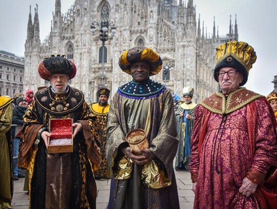 Epiphany procession of the Magi in Milan, Italy - 06 Jan 2023