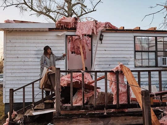 Tornado damage in Alabama, Mount Vernon, Usa - 12 Jan 2023