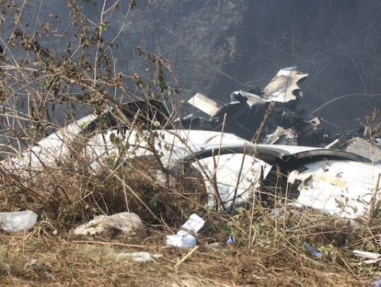 Yeti Airlines ATR72 aircraft carrying 68 passengers and 4 crew members crashes in Pokhara, Nepal - 15 Jan 2023