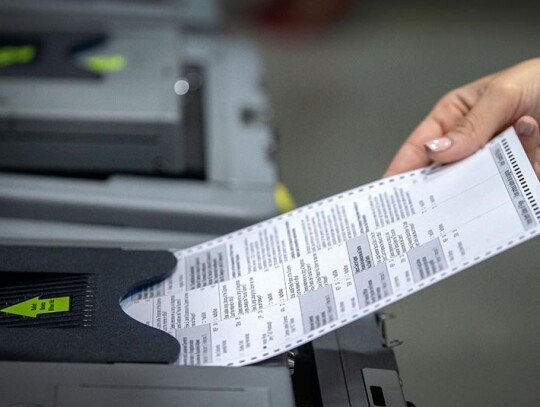 Testing of voting equipments in Florida, Miami, USA - 19 Oct 2022