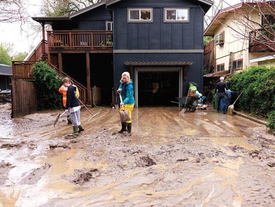 California Storms, Felton, USA - 14 Jan 2023