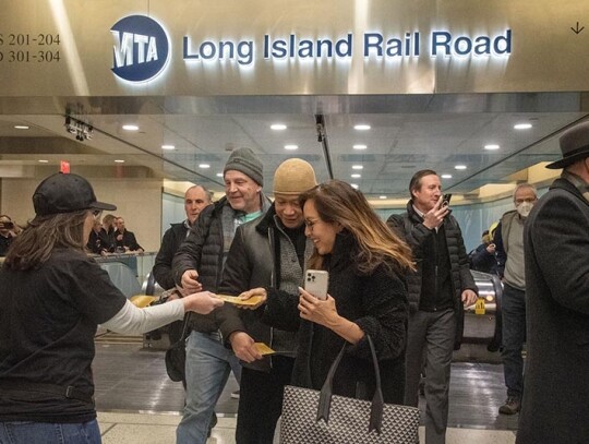 Long Island Rail Road service to Grand Central begins, New York, USA - 25 Jan 2023