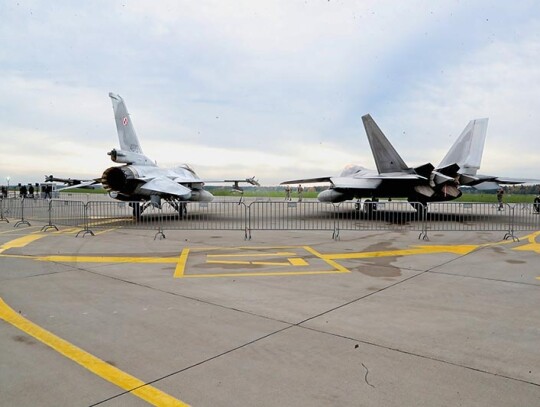 Tactical Aviation Base in Lask, Poland - 24 Oct 2022