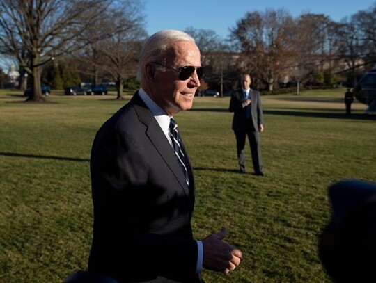 US President Joe Biden returns to the White House, Washington, USA - 30 Jan 2023