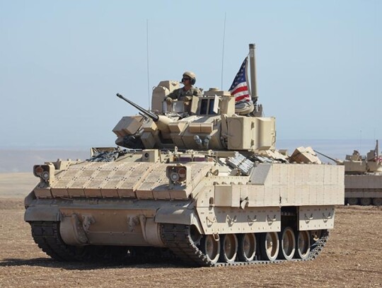 US forces take part in a joint military exercise with the Syrian Democratic Forces (SDF), Hasakah, Syria - 07 Sep 2022