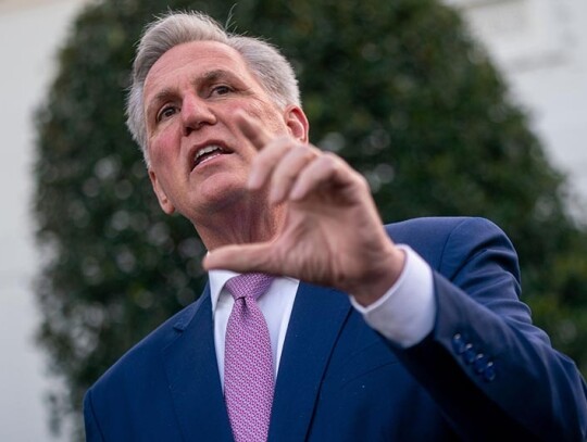 Speaker McCarthy and President Biden meet in their first one on one meeting, Washington, USA - 01 Feb 2023