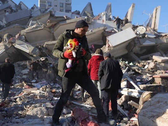 Rescue operations continue in Kahramanmaras after major earthquake, Turkey - 08 Feb 2023