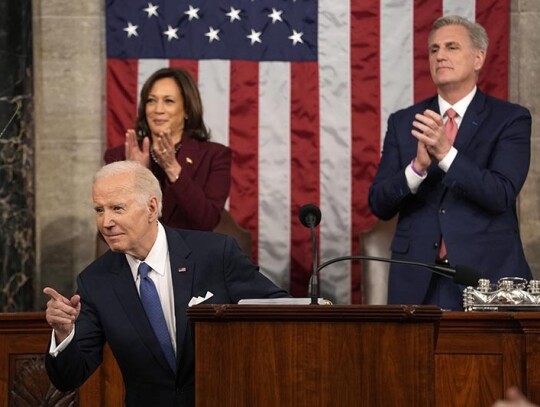 The State of the Union address in Washington DC, Usa - 07 Feb 2023