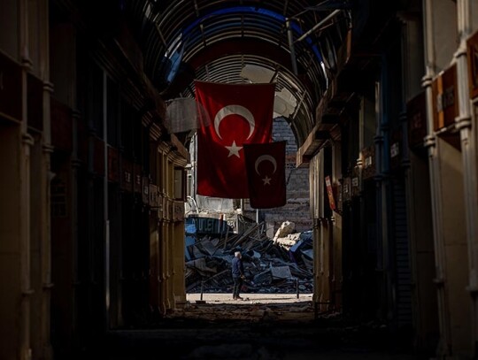 Search operations continue in Hatay following powerful earthquake, Hatay Antakya, Turkey - 14 Feb 2023