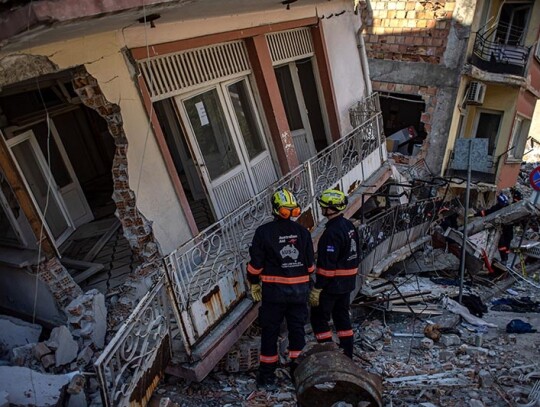 Search operations continue in Hatay following powerful earthquake, Hatay Antakya, Turkey - 14 Feb 2023