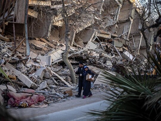 Daily life in Hatay following powerful earthquake, Turkey - 16 Feb 2023