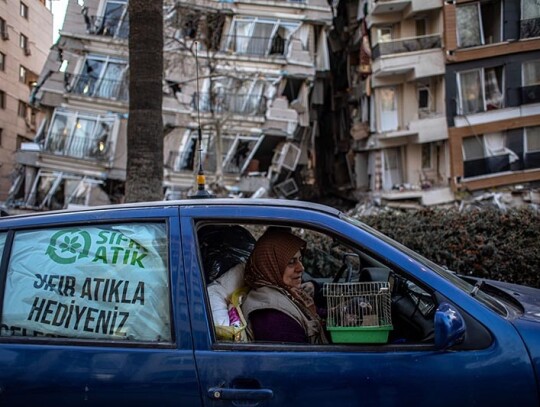 Daily life in Hatay following powerful earthquake, Turkey - 16 Feb 2023