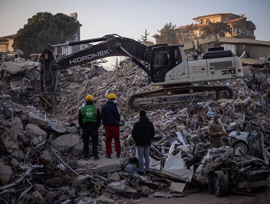 Search operations continue in Hatay following powerful earthquake, Turkey - 16 Feb 2023