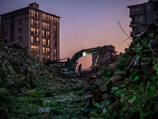 Search operations continue in Hatay following powerful earthquake, Turkey - 16 Feb 2023