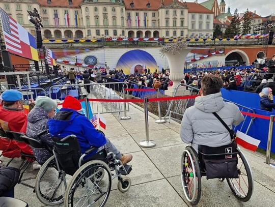 US president Joe Biden visits Poland, Warsaw - 21 Feb 2023