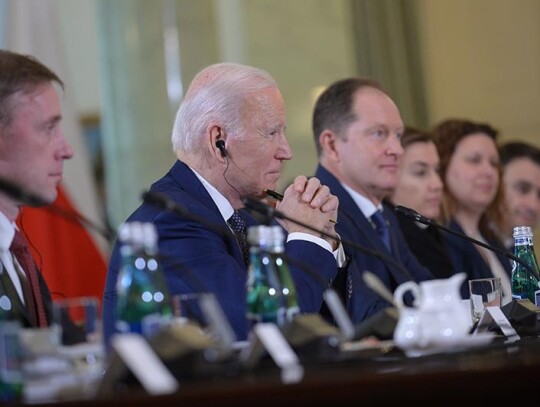 US president Joe Biden visits Poland, Warsaw - 21 Feb 2023