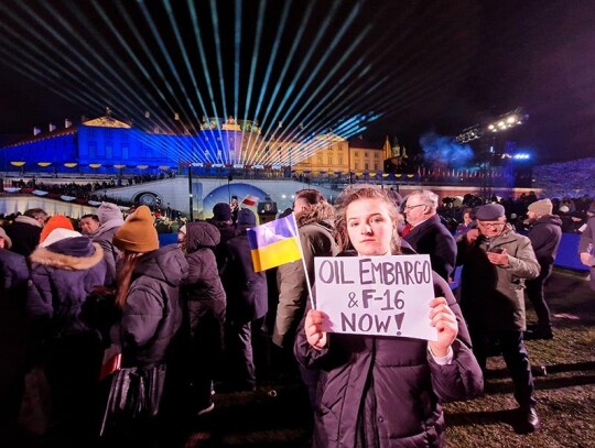 US president Joe Biden visits Poland, Warsaw - 21 Feb 2023