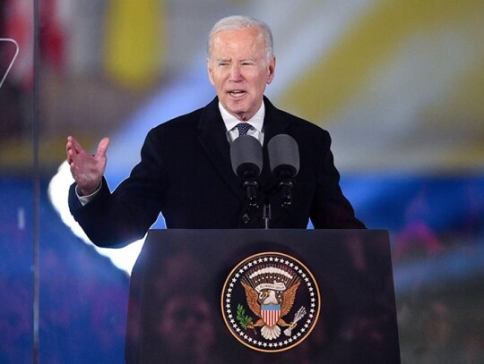 US president Joe Biden visits Poland, Warsaw - 21 Feb 2023