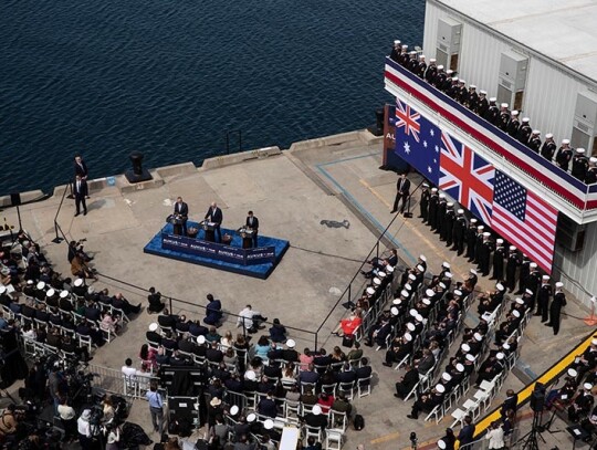 US President unveils Submarine Deal With Australia and the UK, Los Angeles, USA - 13 Mar 2023