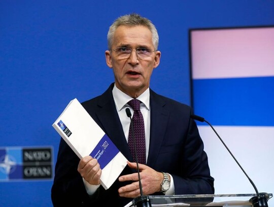 NATO Annual Report 2022, Brussels, Belgium - 21 Mar 2023