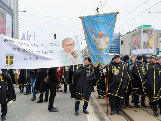 National Pope's March, Warsaw, Poland - 02 Apr 2023