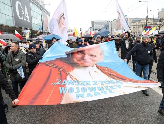 National Pope's March, Warsaw, Poland - 02 Apr 2023