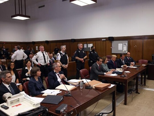 Indictment of Former US President Donald J. Trump, New York, USA - 04 Apr 2023