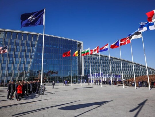 Finland officialy joins the NATO, Brussels, Belgium - 04 Apr 2023
