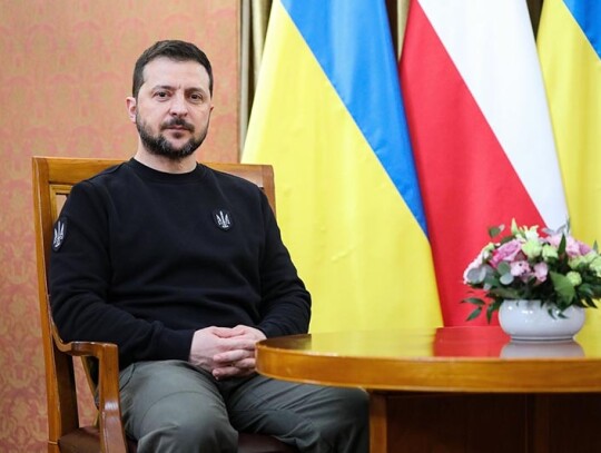 Ukraine President Zelensky visits Poland, Warsaw - 05 Apr 2023