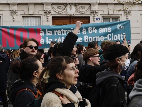 Demonstration against pension reform in France, Paris - 06 Apr 2023