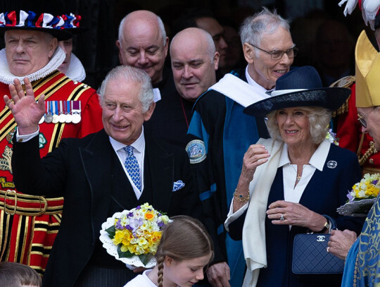 Britain's royal couple attend the Royal Maundy Service at York Minster, United Kingdom - 06 Apr 2023