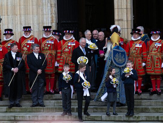 Britain's royal couple attend the Royal Maundy Service at York Minster, United Kingdom - 06 Apr 2023