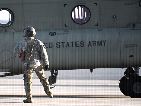 US soldiers arrived to strengthen NATO's eastern flank, Jasionka, Poland - 14 Feb 2022