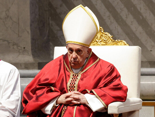 Good Friday Mass with Pope Francis, Vatican City, Vatican City State Holy See - 06 Apr 2023