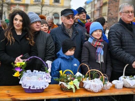 Blessing of Easter baskets on Holy Saturday in Krakow, Poland - 08 Apr 2023