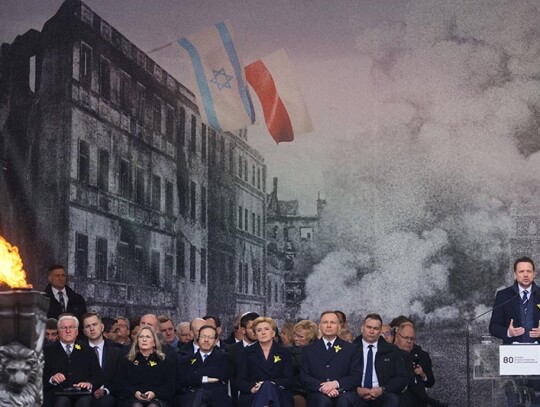 80th anniversary of the Warsaw Ghetto Uprising, Poland - 19 Apr 2023